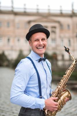Saxophonlehrer Philipp Schoof